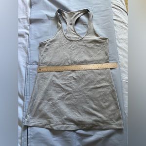 Lululemon Racerback Tank Top Shirt: Gray - Women’s Size 12